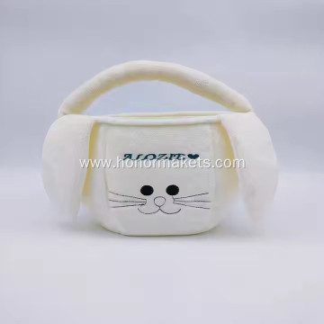 Easter Plush Bunny Basket